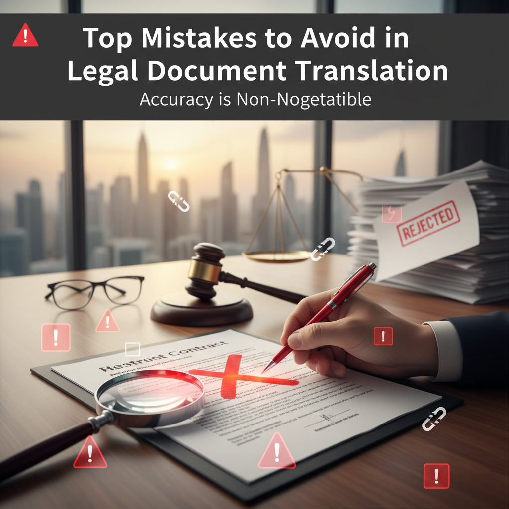 Top Mistakes to Avoid in Legal Document Translation